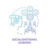 social-emotional-learning-blue-gradient-concept-icon-building-relationship-trend-in-education-abstract-idea-thin-line-illustration-isolated-outline-drawing-vector